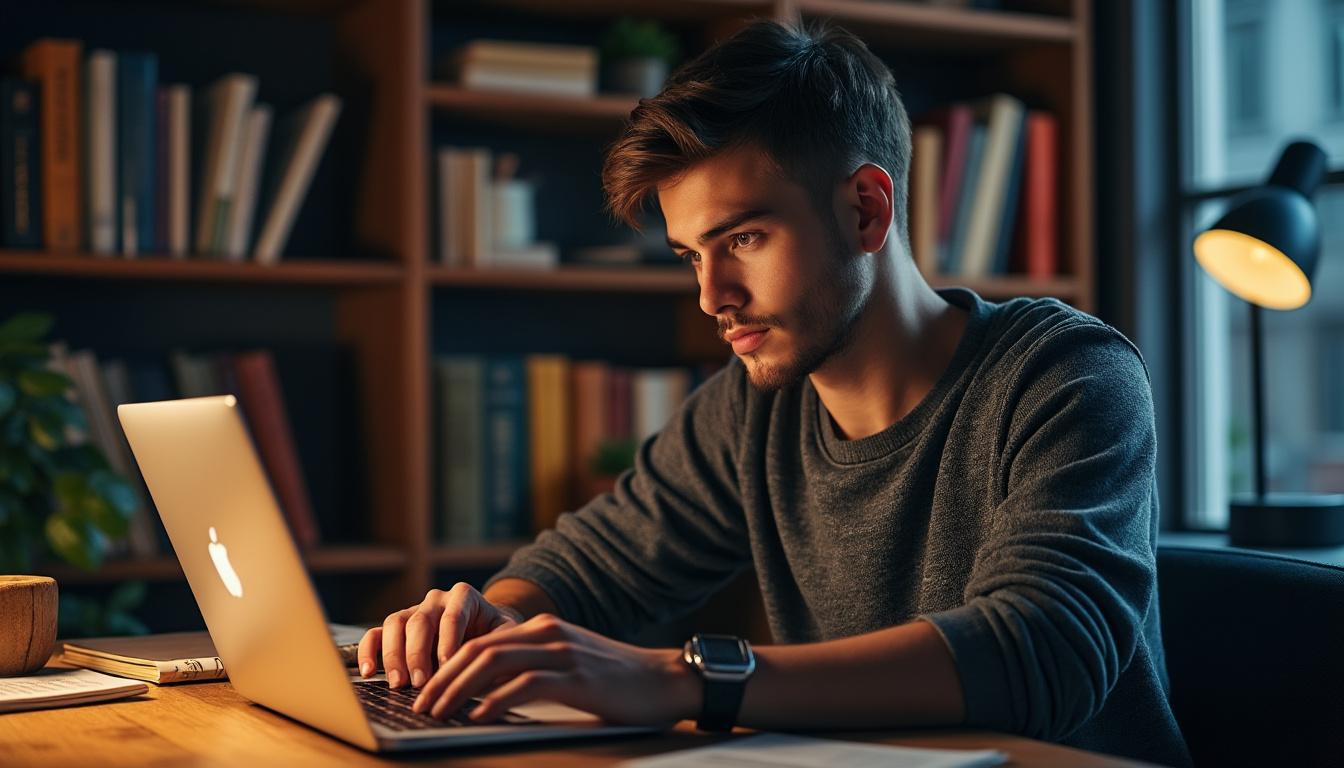 découvrez notre formation cpf offrant un macbook, un investissement gagnant pour votre avenir. développez vos compétences tout en profitant d'un outil performant. inscrivez-vous dès maintenant et transformez votre carrière avec notre programme unique et enrichissant.