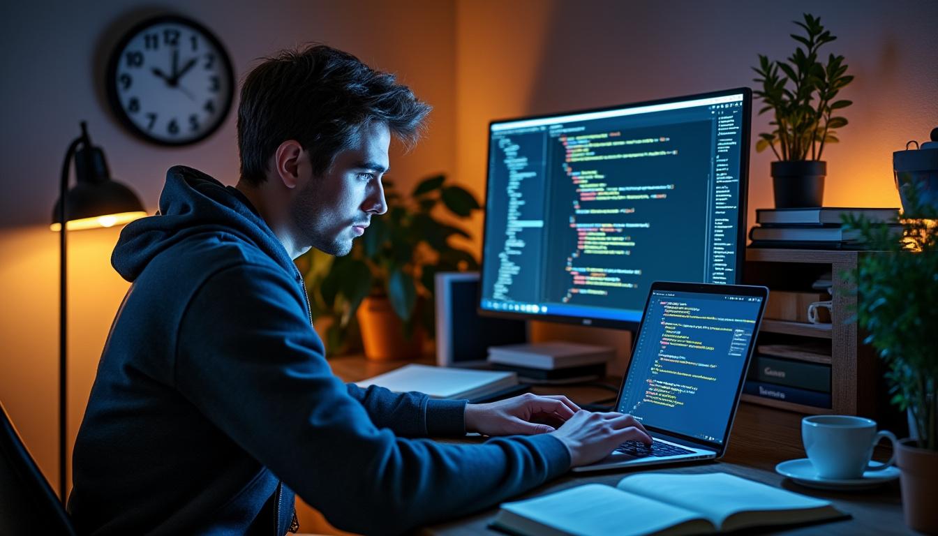 découvrez comment surmonter les défis de la formation de développeur web à distance. explorez des stratégies efficaces pour réussir votre apprentissage en ligne, améliorer vos compétences techniques et rester motivé tout au long de votre parcours.