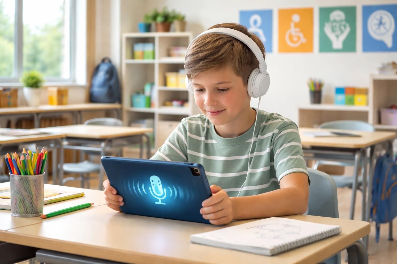 découvrez comment adapter l'ipad pour les élèves grâce aux fonctionnalités d'accessibilité : ajustez la taille du texte, utilisez la dictée vocale et améliorez le contraste pour une expérience optimale.