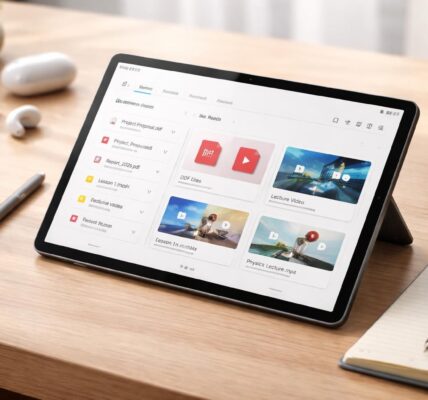 découvrez comment organiser facilement vos fichiers pdf et vidéos de cours sur votre tablette samsung pour un accès rapide et sans désordre.