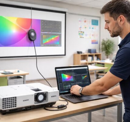 apprenez à calibrer les couleurs de votre vidéoprojecteur epson pour optimiser vos supports pédagogiques et garantir une qualité d'image précise et fidèle.