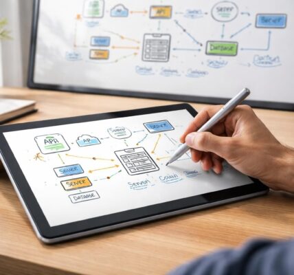 améliorez la lisibilité de vos schémas au tableau grâce à stylus, l'outil idéal pour une utilisation fluide avec votre tablette tactile microsoft.