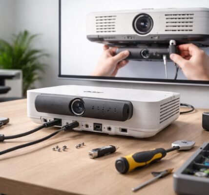 découvrez le vidéoprojecteur hybride acer alliant projection de qualité et visioconférence, avec un montage rapide et facile pour vos réunions et présentations.