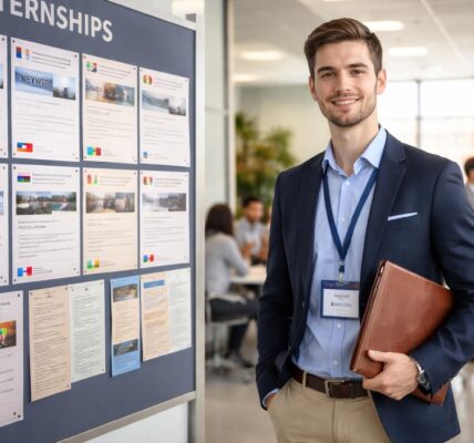 découvrez comment le choix de l'english track en école de commerce influence les opportunités de stage, en favorisant l'accès à des expériences internationales et multiculturelles.