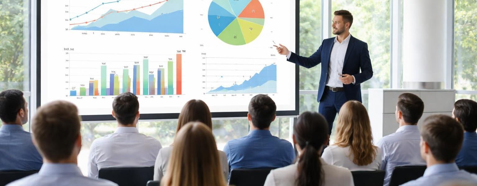 découvrez comment réussir votre conférence avec un écran de projection parfaitement lisible, même dans une salle claire, pour captiver efficacement votre audience.