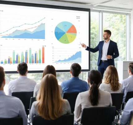 découvrez comment réussir votre conférence avec un écran de projection parfaitement lisible, même dans une salle claire, pour captiver efficacement votre audience.
