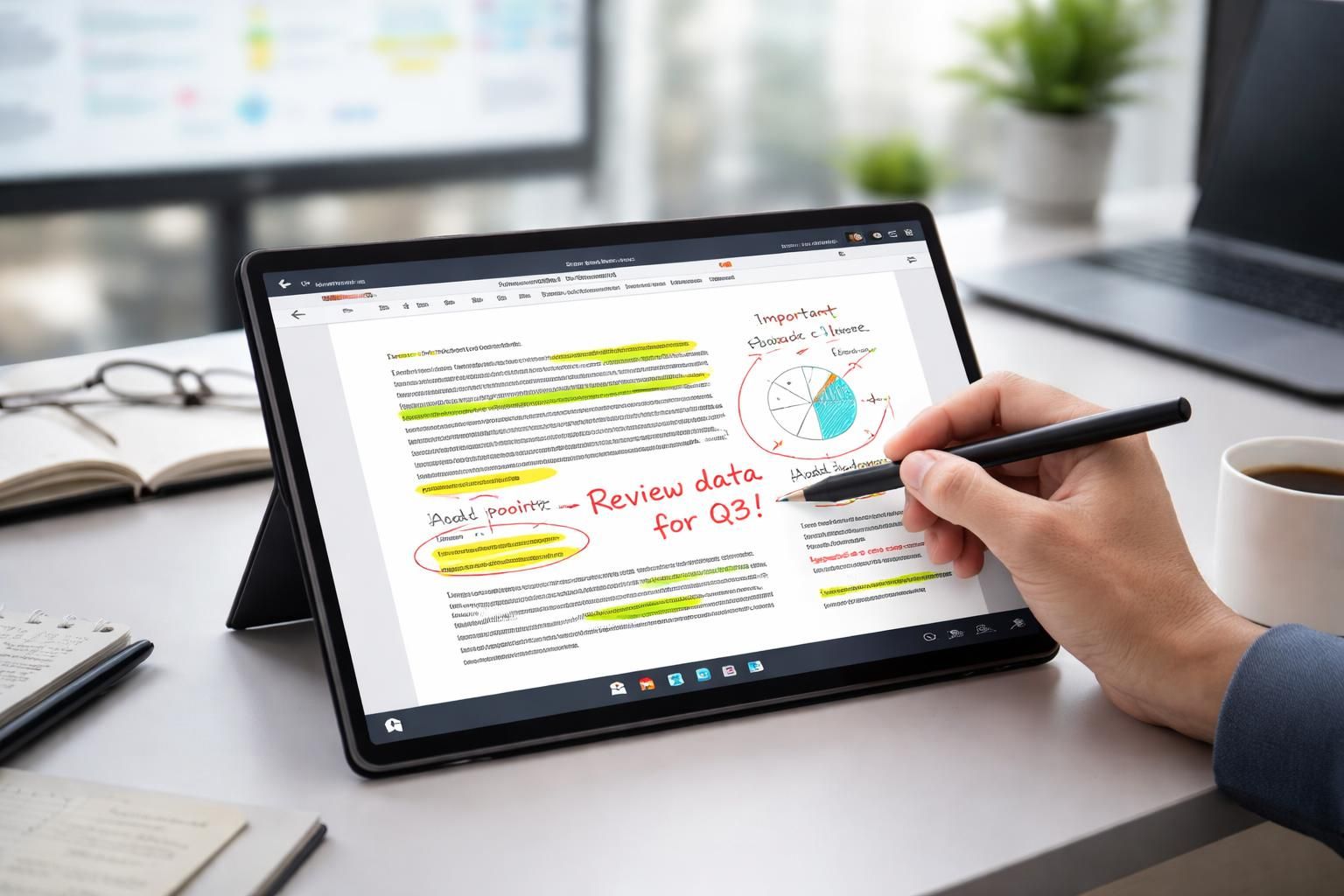 apprenez à annoter des pdf en direct et transformez votre tablette windows en tableau interactif pour des présentations et sessions de travail dynamiques.