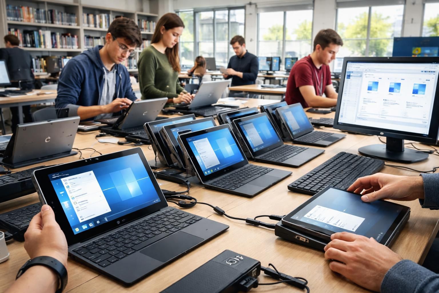 découvrez les meilleures pratiques pour gérer efficacement une flotte de tablettes surface tactiles microsoft dans un environnement campus it.