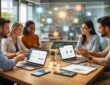 découvrez comment les plateformes collaboratives facilitent le partage et la gestion des connaissances au sein des équipes pour améliorer la collaboration et l'innovation.