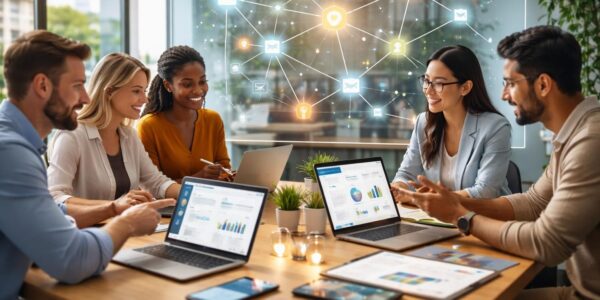 découvrez comment les plateformes collaboratives facilitent le partage et la gestion des connaissances au sein des équipes pour améliorer la collaboration et l'innovation.