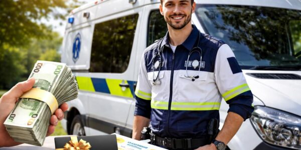 découvrez les primes et avantages qui complètent le salaire d'un auxiliaire ambulancier, pour mieux comprendre l'ensemble des compensations liées à ce métier.