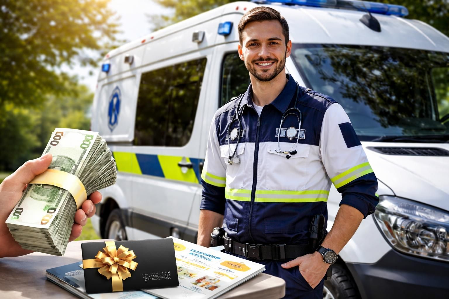 découvrez les primes et avantages qui complètent le salaire d'un auxiliaire ambulancier, pour mieux comprendre l'ensemble des compensations liées à ce métier.