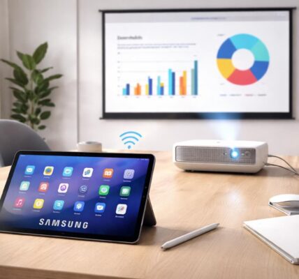 découvrez des solutions simples pour connecter votre tablette samsung à un vidéoprojecteur ou un écran et profitez d'une expérience visuelle optimale.