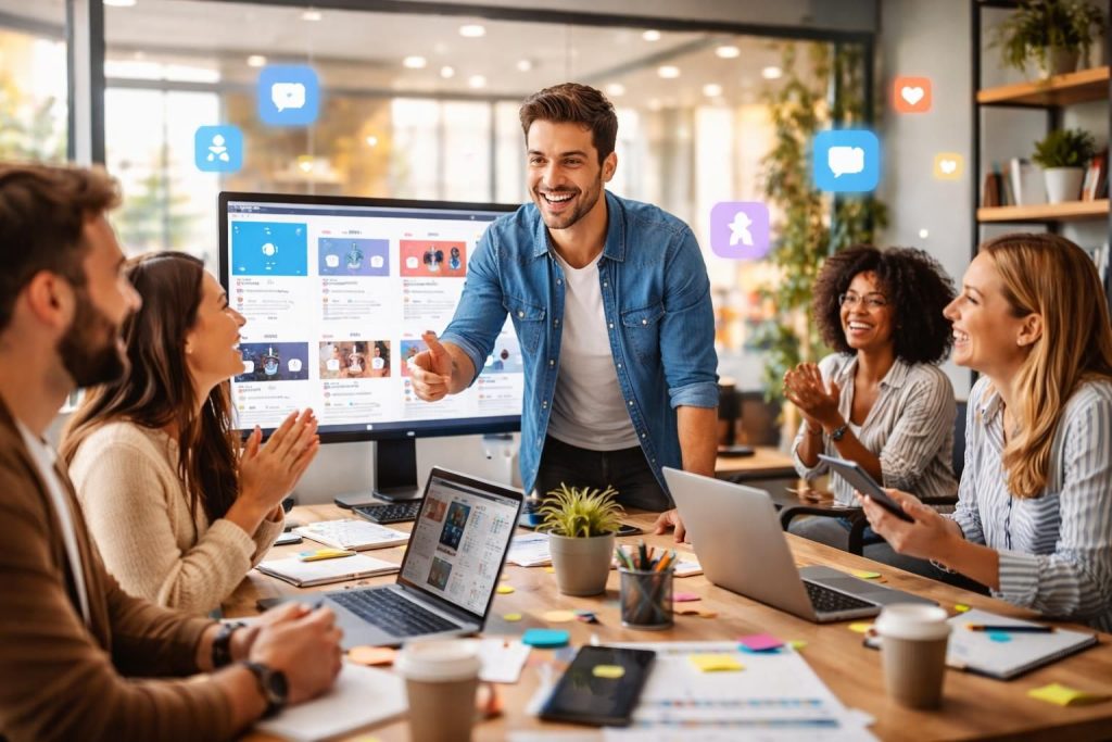 découvrez pourquoi un community manager est essentiel pour toute entreprise afin de gérer sa présence en ligne, engager sa communauté et renforcer sa réputation.